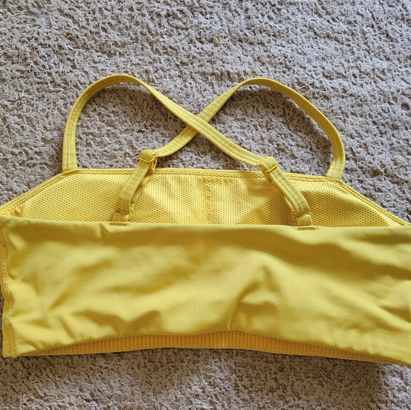 Yellow Nike Sports Bra - Picture 5 of 5
